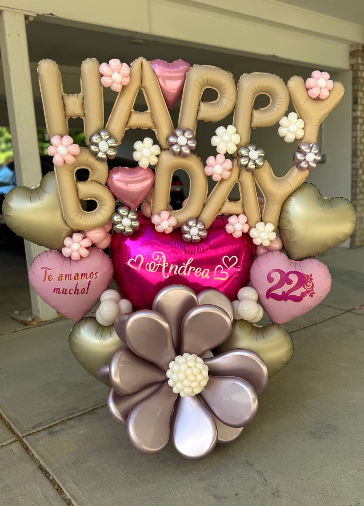 XXL Birthday Balloon Bouquet — 5 ft
