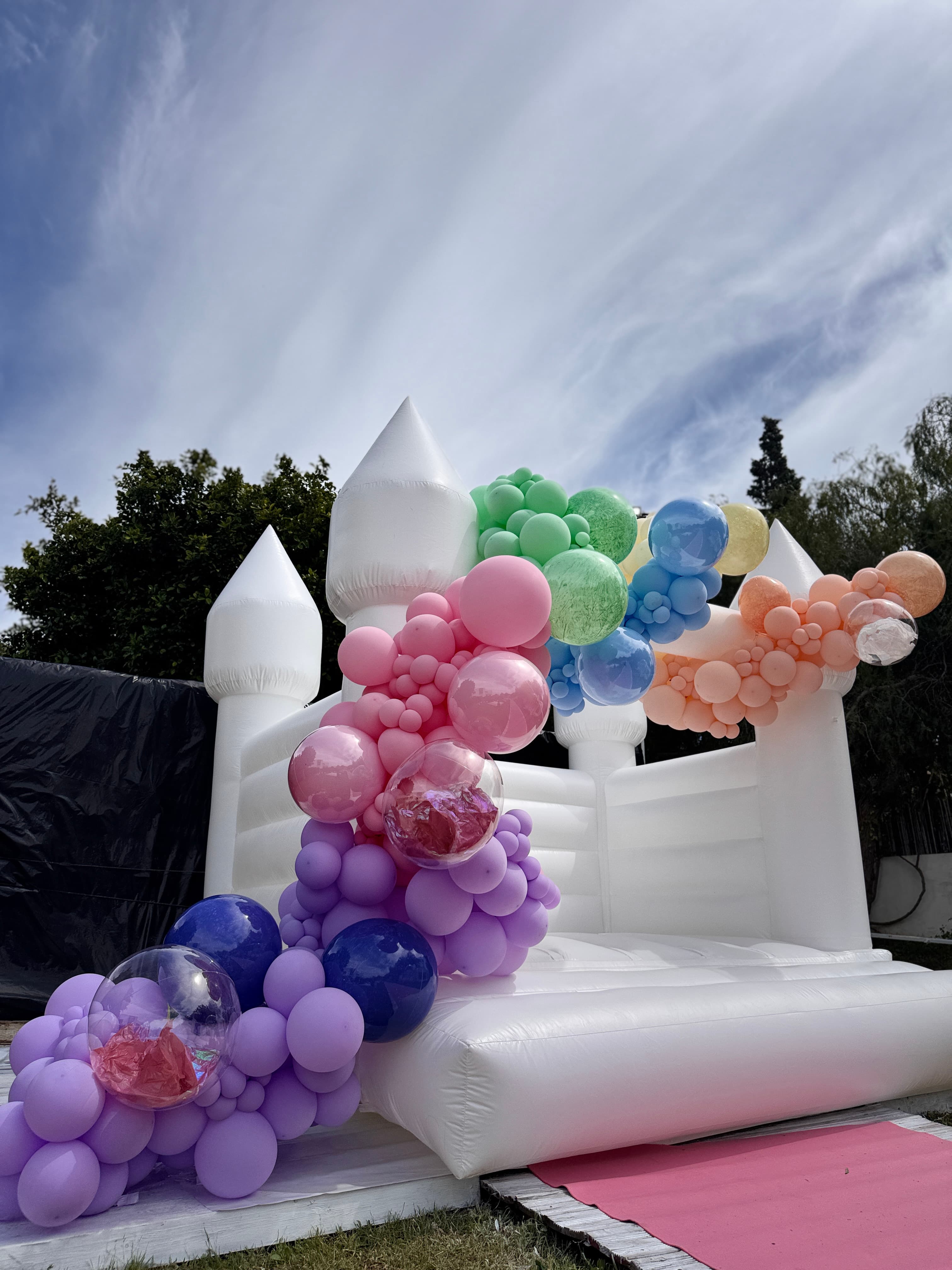 Bounce House & Castle Balloon Decor