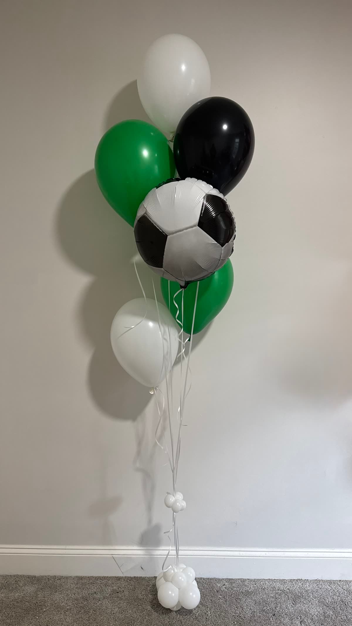Soccer Theme Helium Bouquet