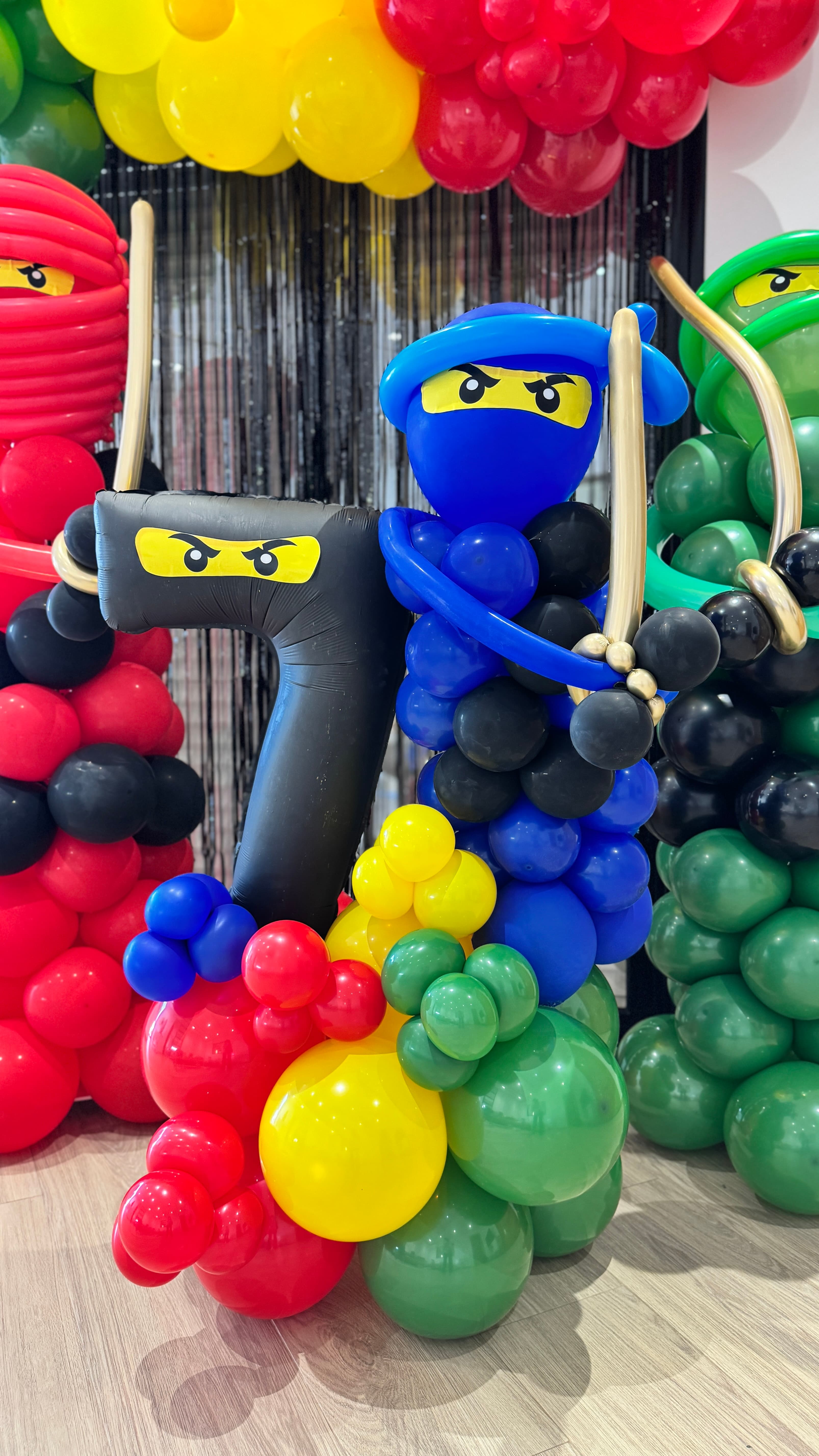 Ninjago Balloon Bouquet