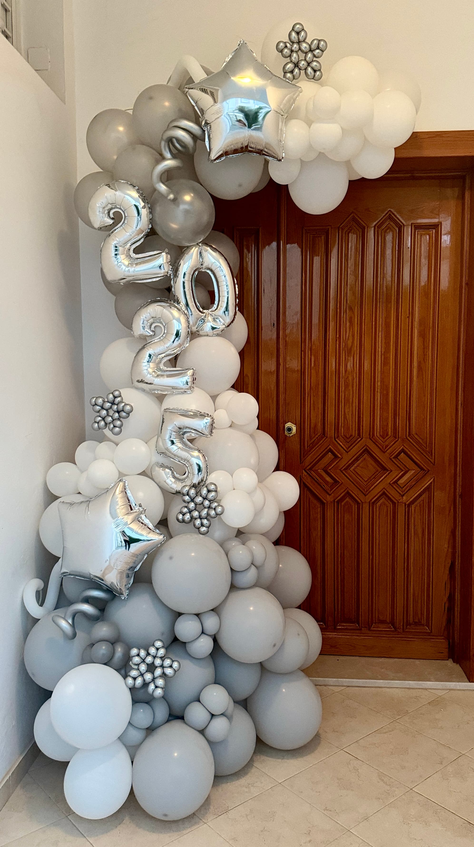 Graduation Organic Balloon Arch