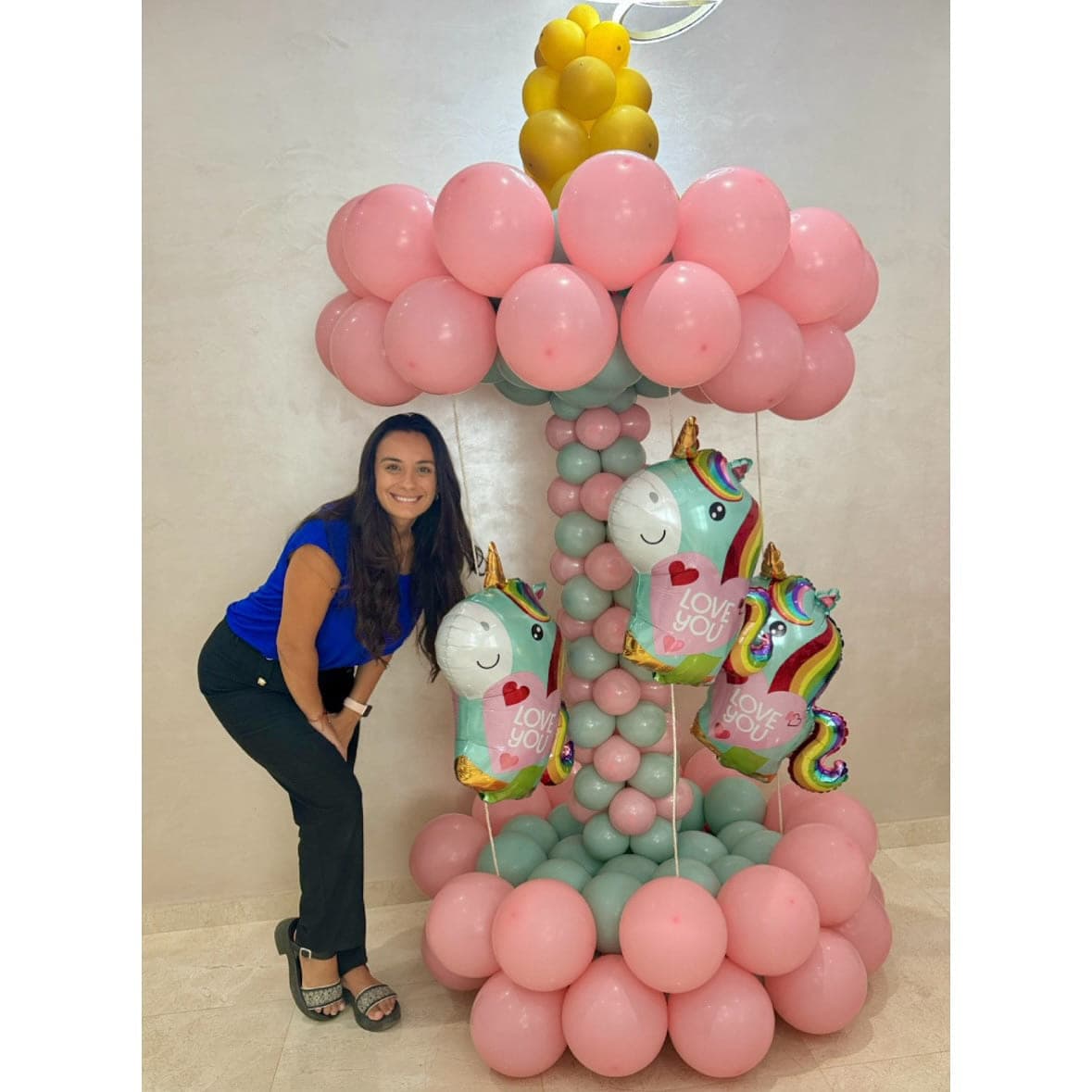 Carousel Balloon Sculpture