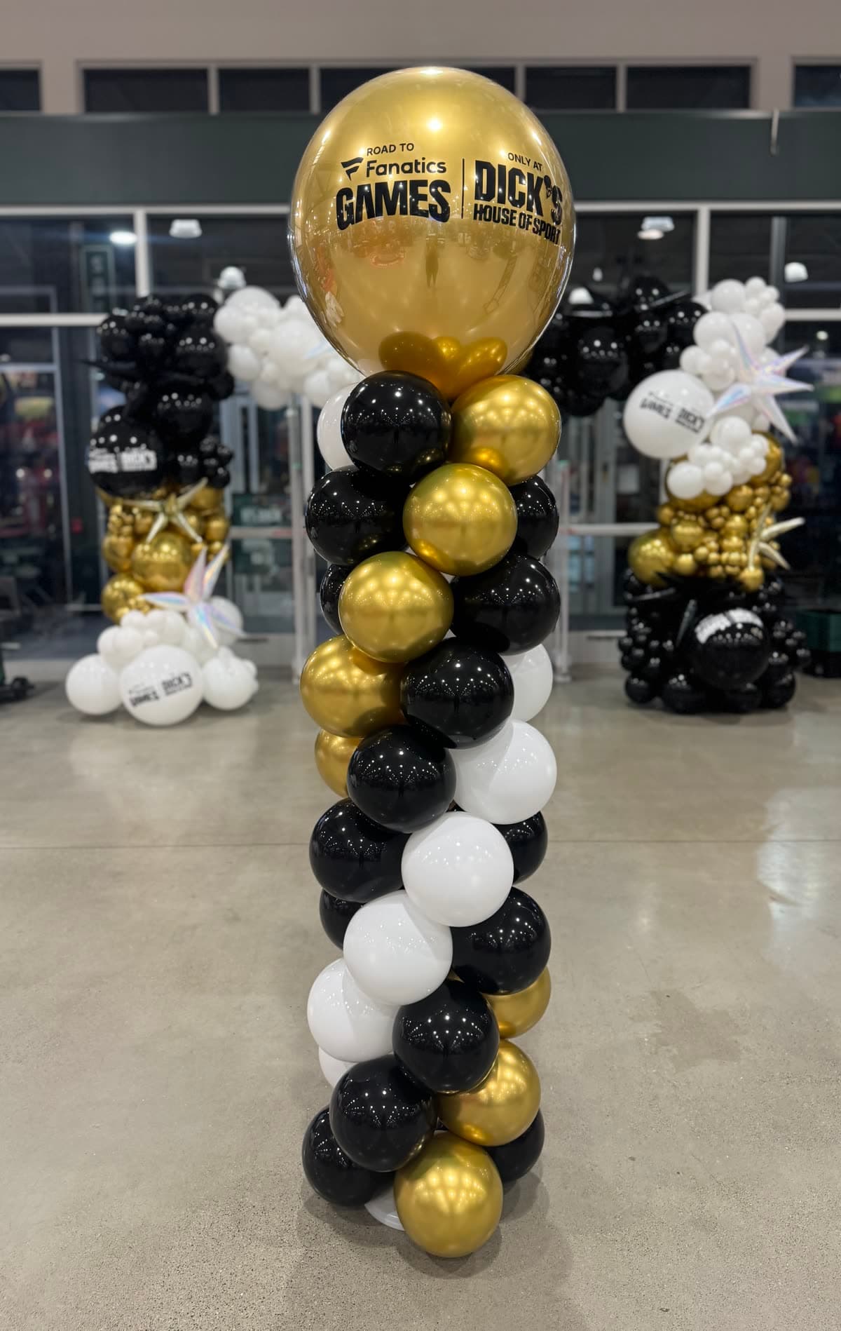 Corporate Branded Balloon Column — 7 ft