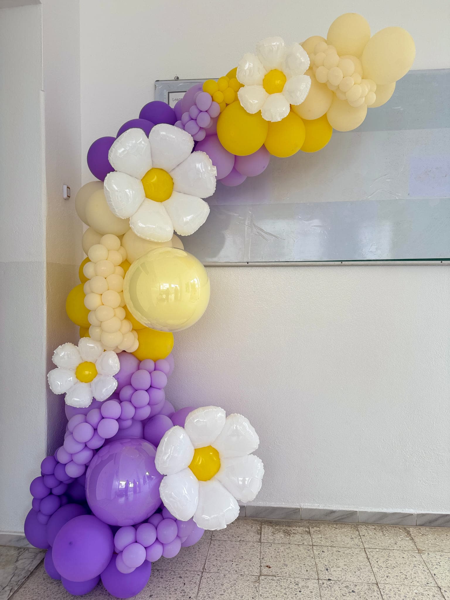Floral Balloon Garland
