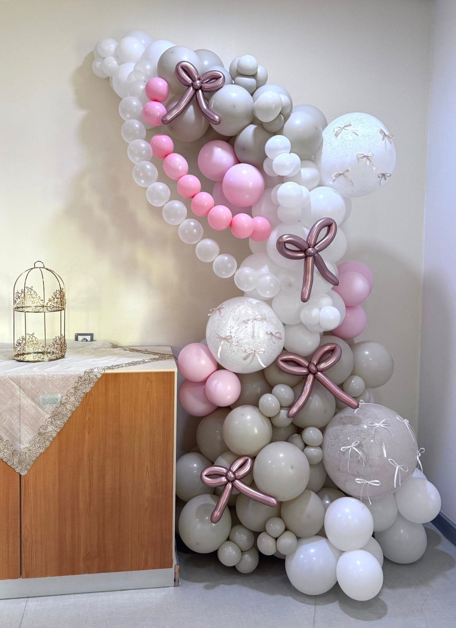 Soft Pastel Balloon Garland